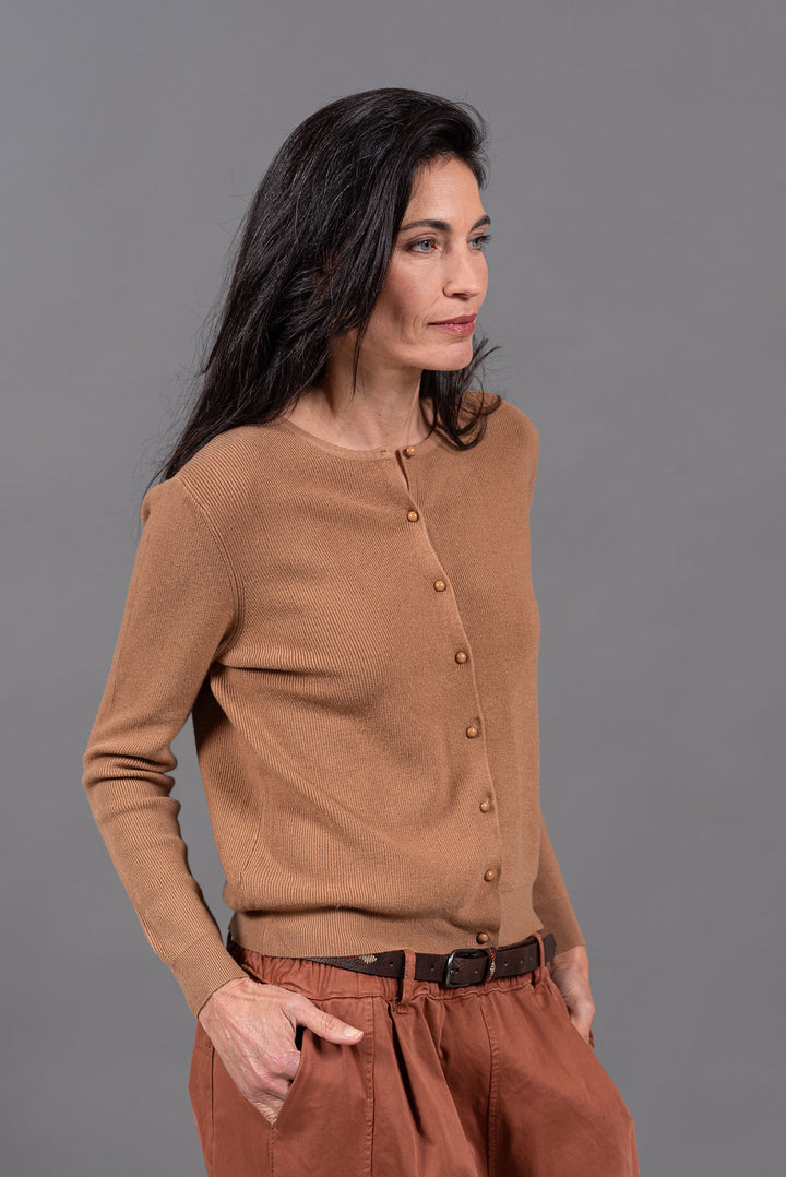 קרדיגן איילה 6003 | קאמל