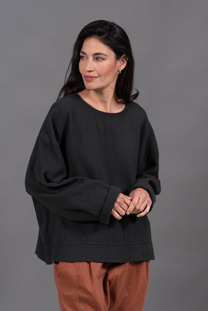 חולצת תום 2382 | אפור כהה