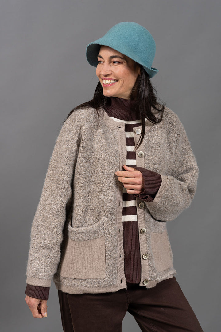 קרדיגן רונה 1253 | חאקי