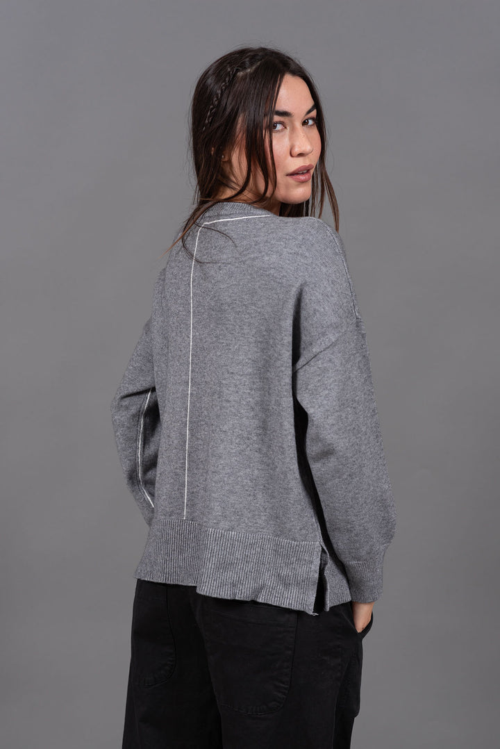 סריג נועם 6163 | אפור