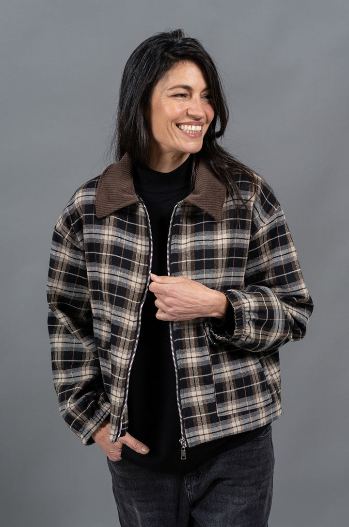 מעיל לני 3076 | שחור