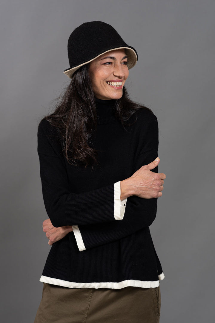 סריג לילך  7005 | שחור