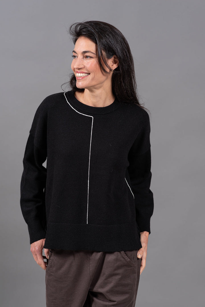 סריג נועם 6163 | שחור