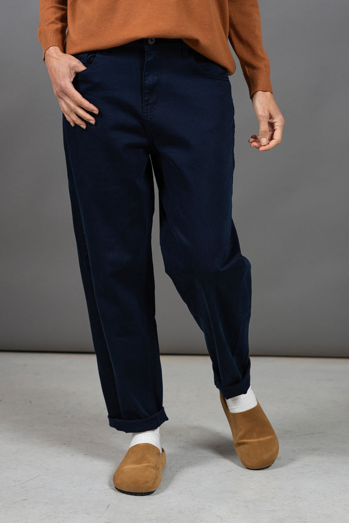 מכנסי פיסטוק  8058 | כחול נייבי