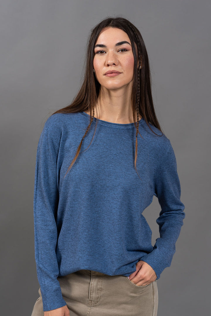 סריג דני 1111 | כחול ג'ינס