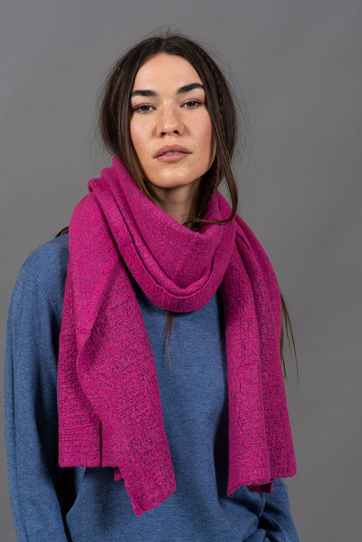 צעיף חיבוק  | פוקסיה
