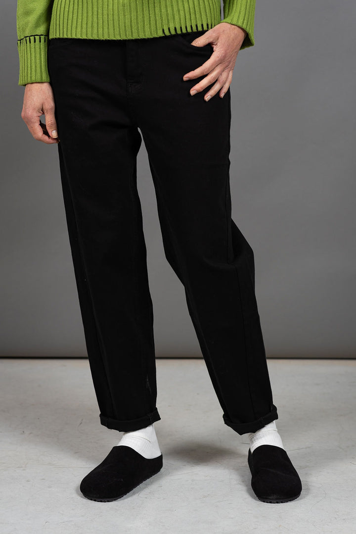 מכנסי פיסטוק  8058 | שחור