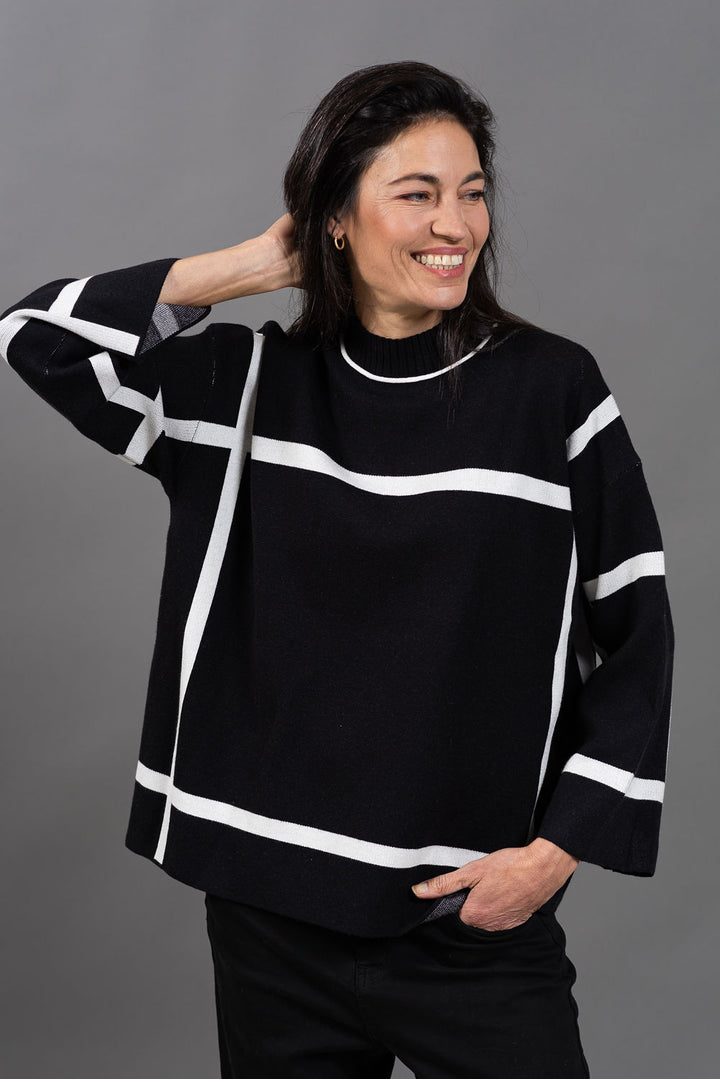 סריג ליאם 8590 | שחור