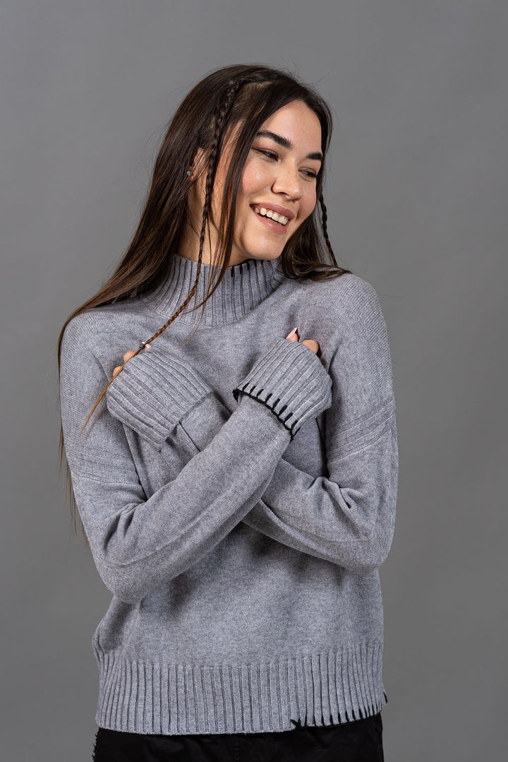 סריג עומר 6179 | אפור